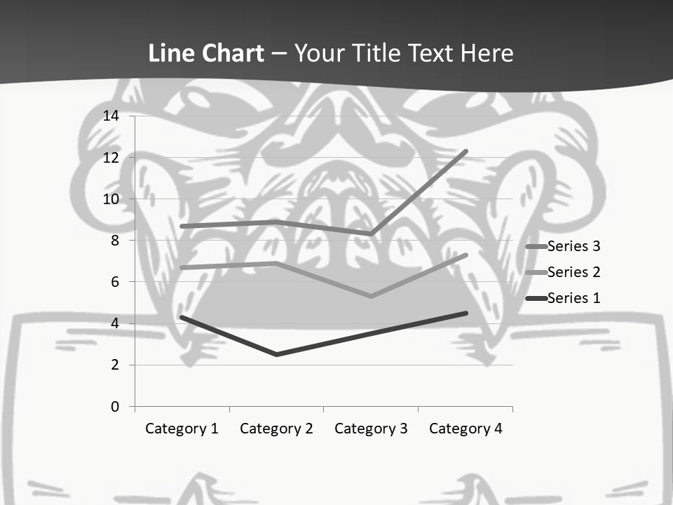 Screenprinting Bones Vector PowerPoint Template