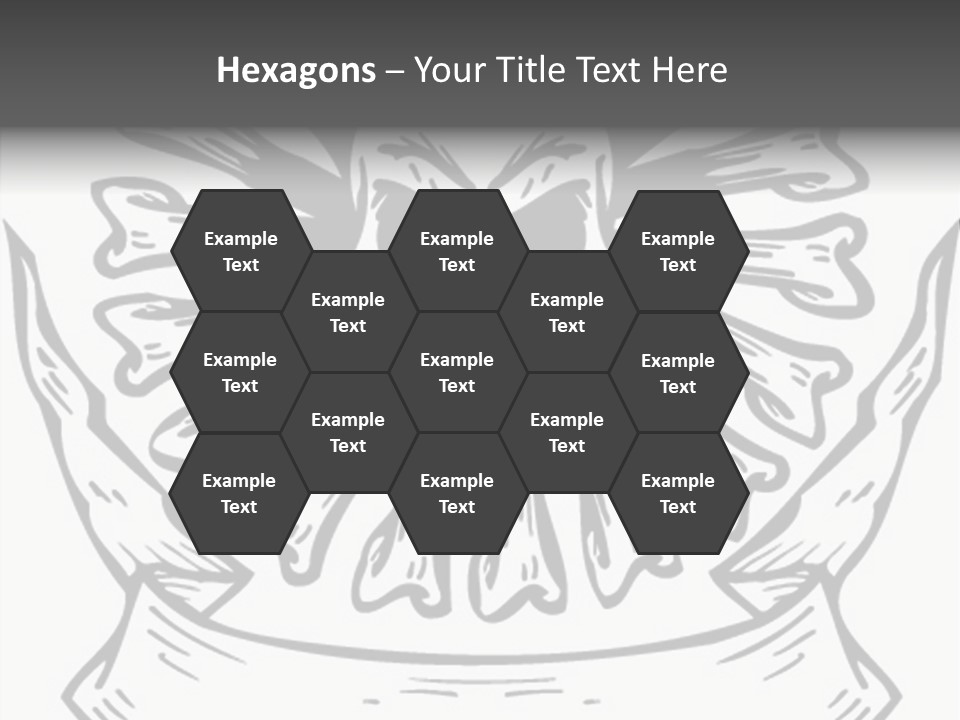 Death Illustration Bones PowerPoint Template