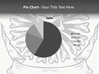 Death Illustration Bones PowerPoint Template