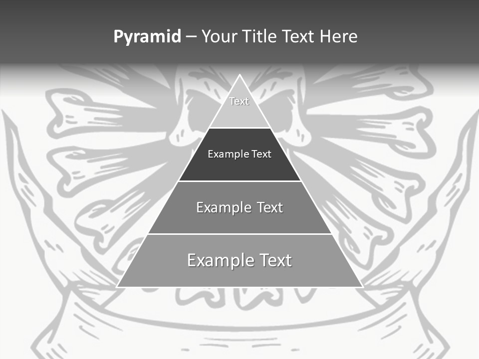 Death Illustration Bones PowerPoint Template