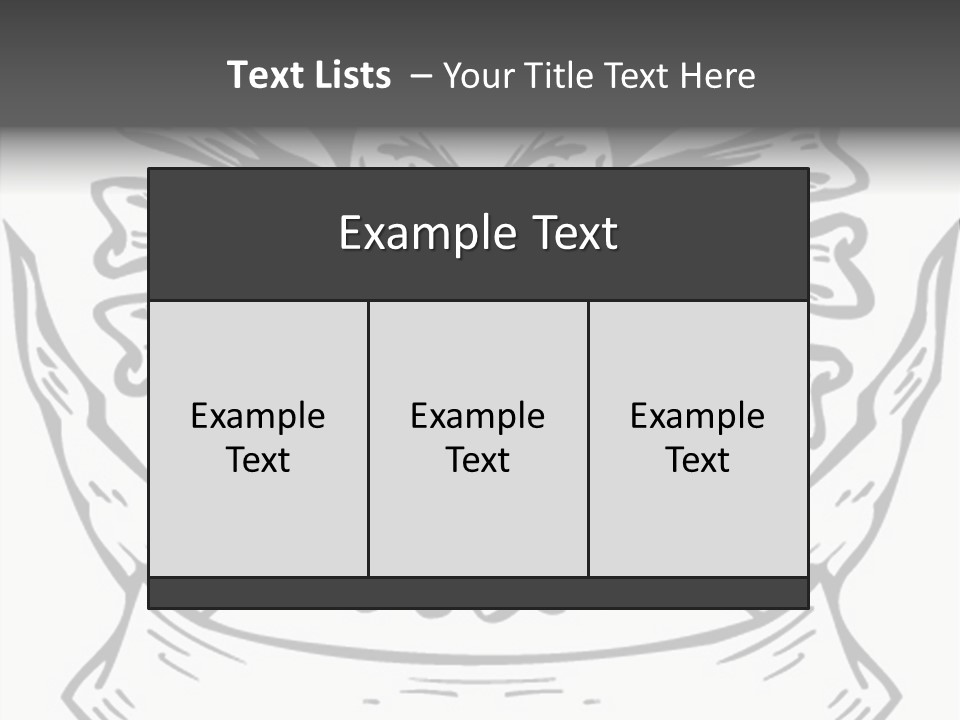 Death Illustration Bones PowerPoint Template