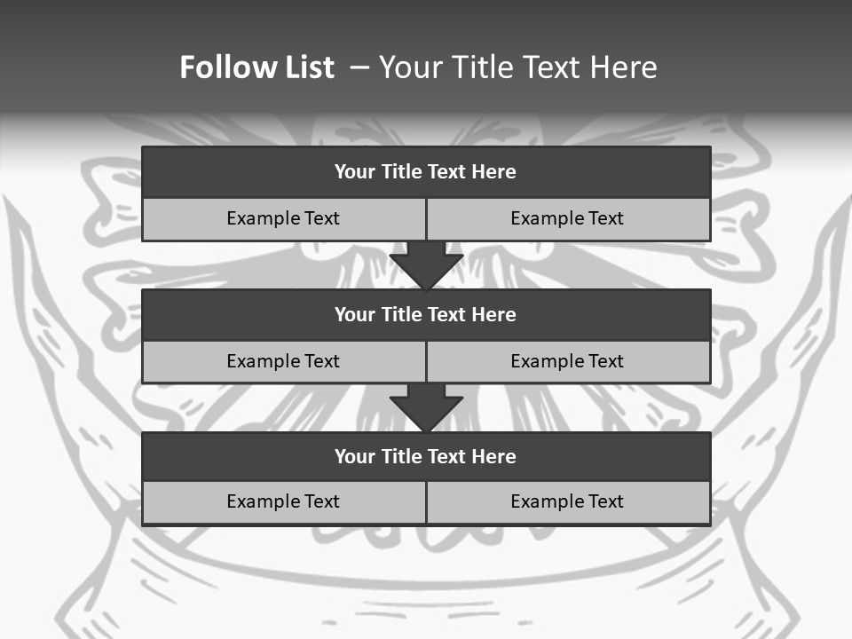 Death Illustration Bones PowerPoint Template