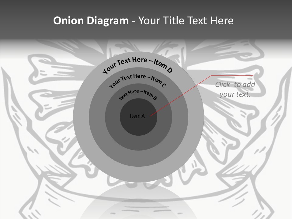 Death Illustration Bones PowerPoint Template