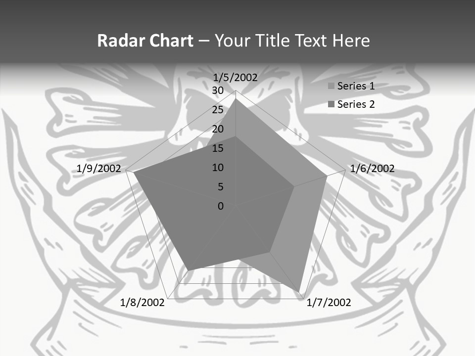 Death Illustration Bones PowerPoint Template