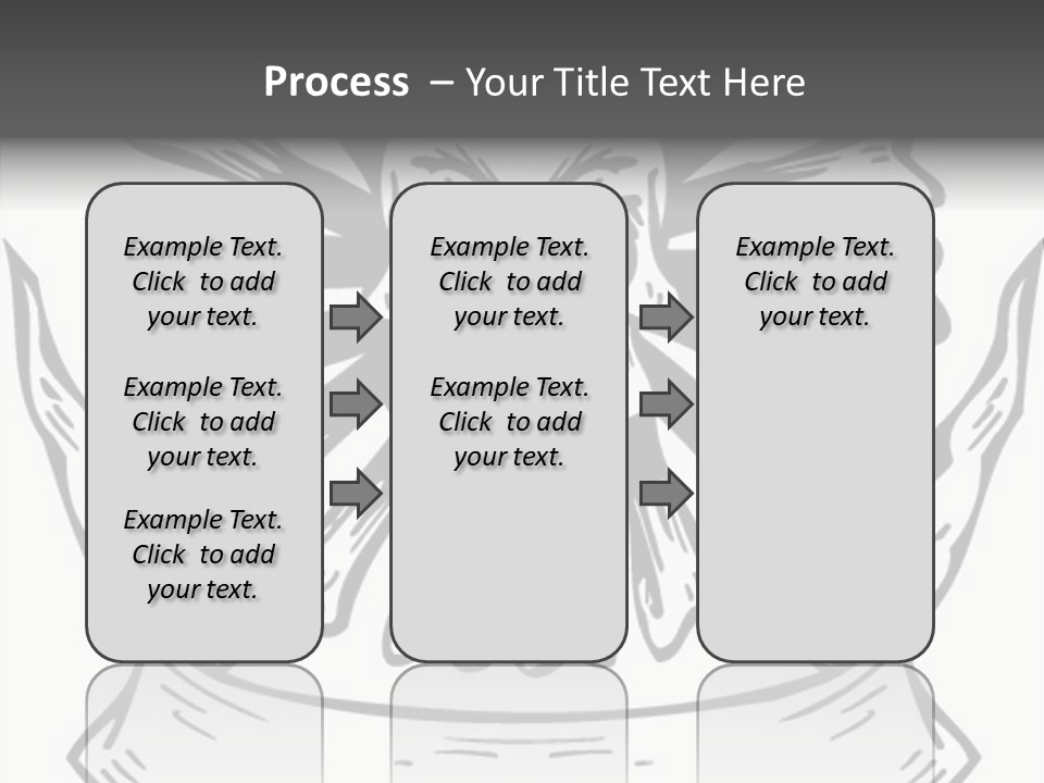 Death Illustration Bones PowerPoint Template