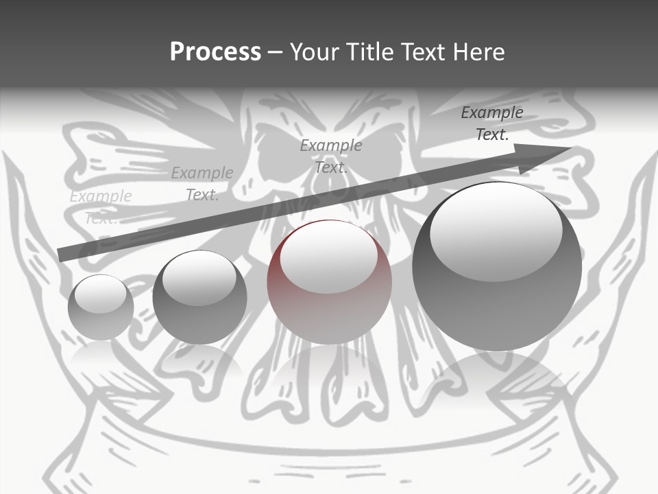 Death Illustration Bones PowerPoint Template