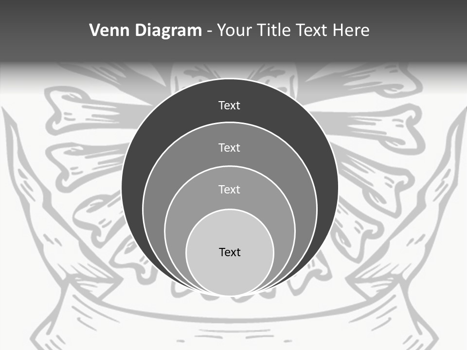 Death Illustration Bones PowerPoint Template