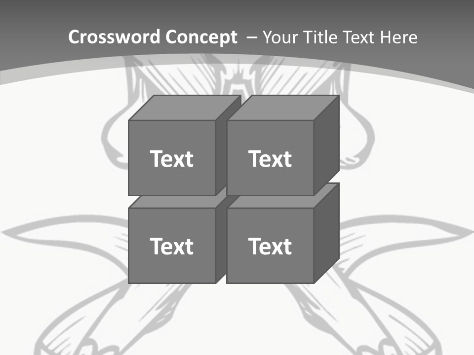 Vector Death Head PowerPoint Template