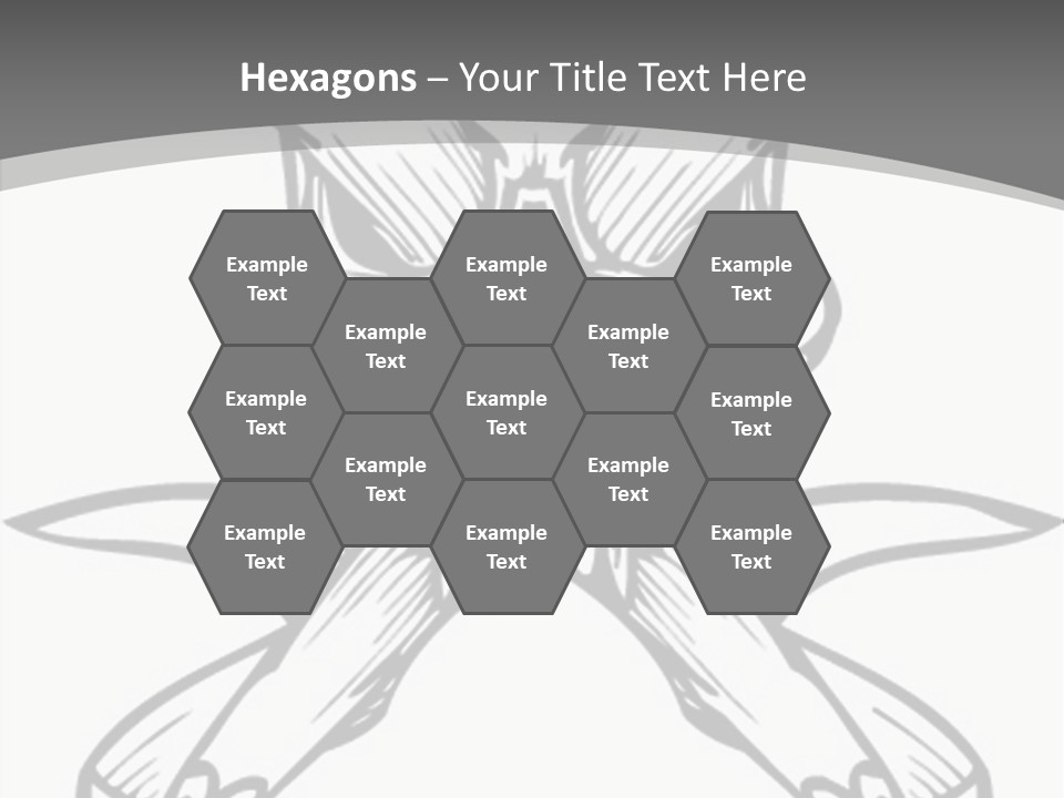 Vector Death Head PowerPoint Template