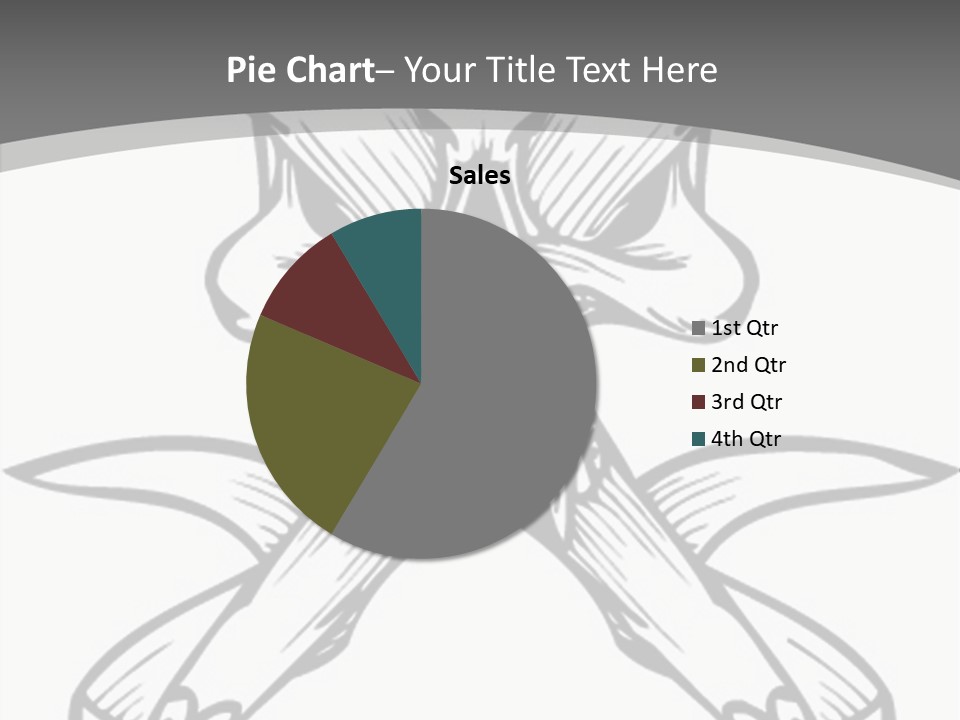 Vector Death Head PowerPoint Template