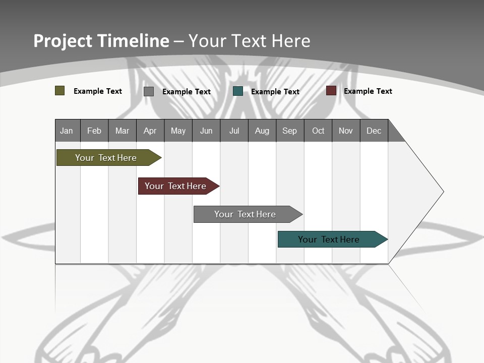 Vector Death Head PowerPoint Template