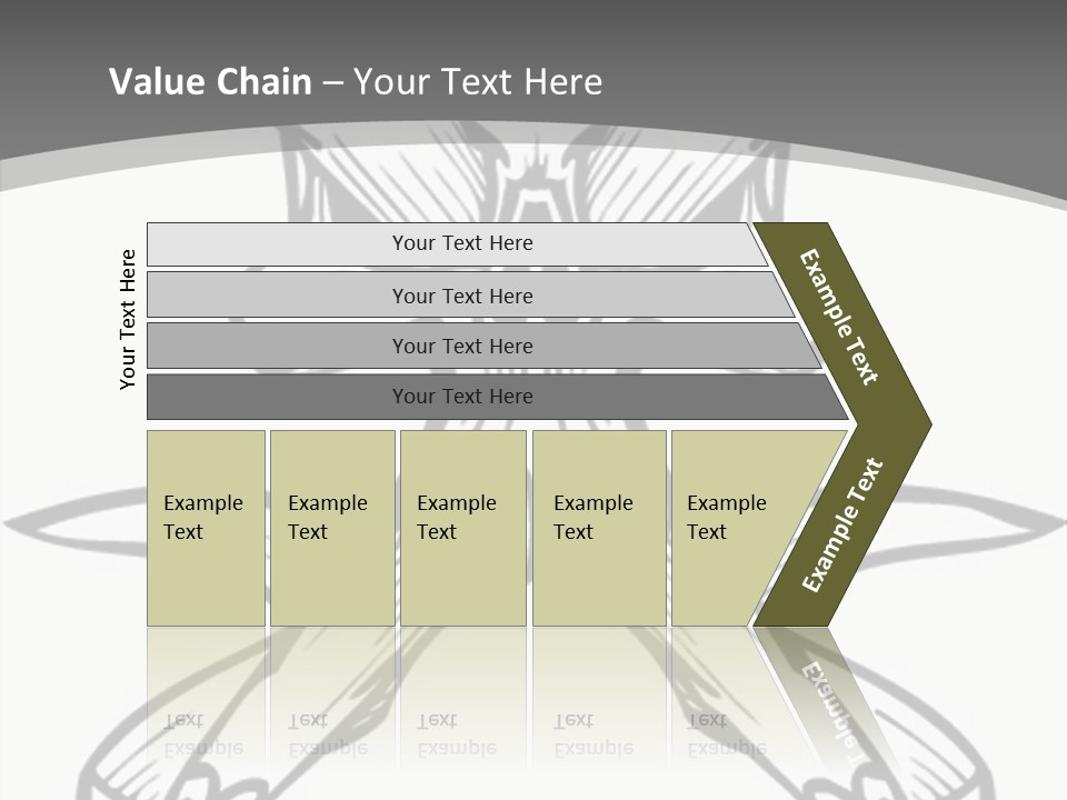 Vector Death Head PowerPoint Template