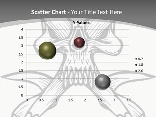 Vector Death Head PowerPoint Template