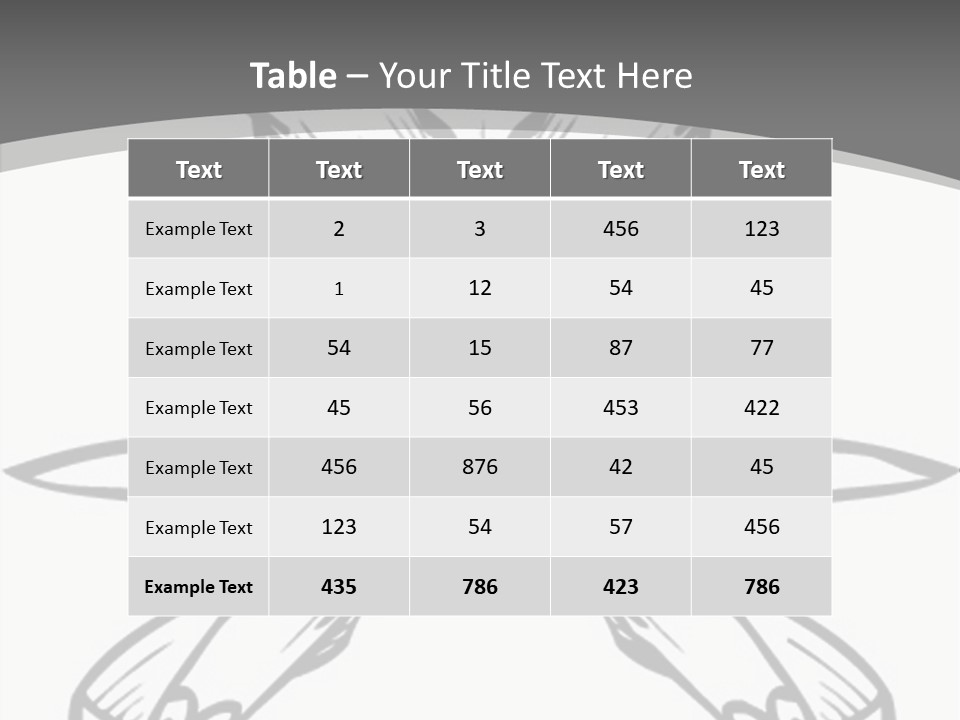 Vector Death Head PowerPoint Template