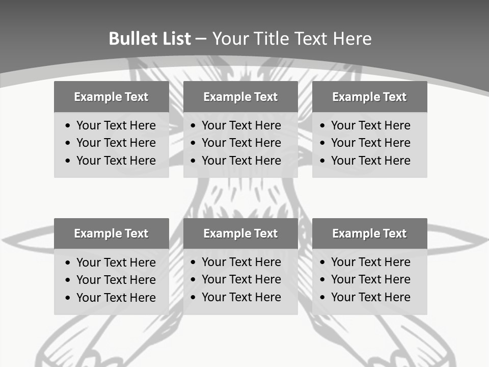 Vector Death Head PowerPoint Template