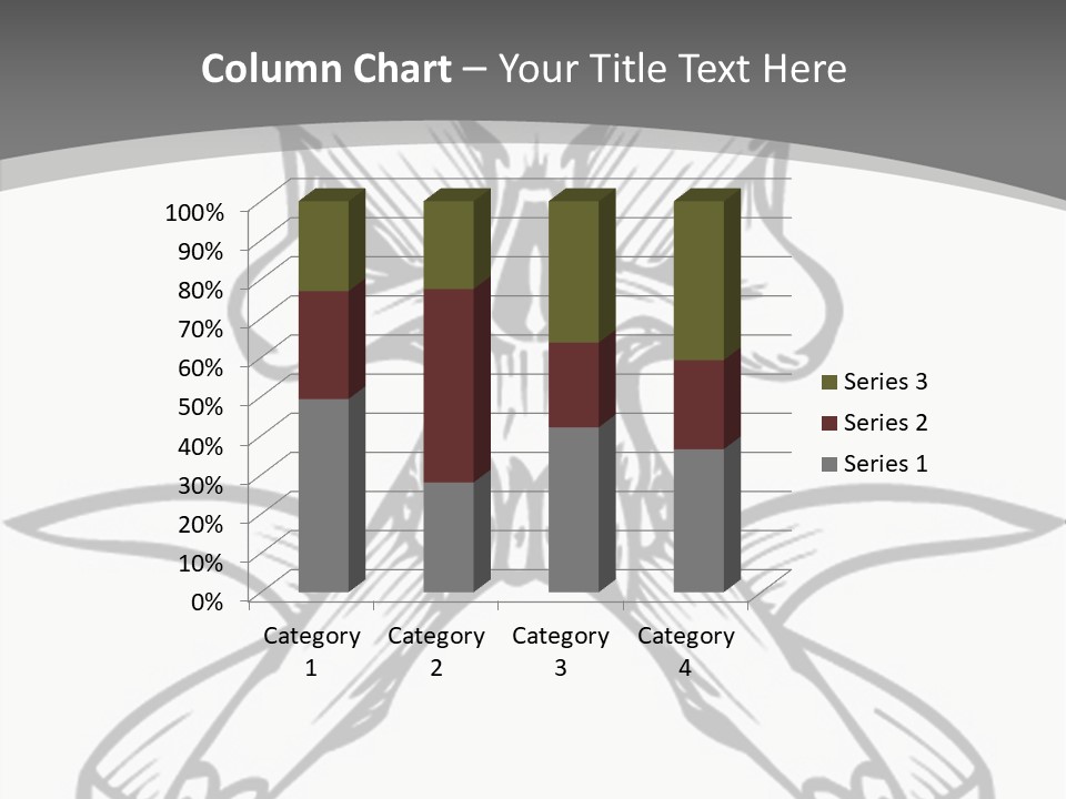 Vector Death Head PowerPoint Template