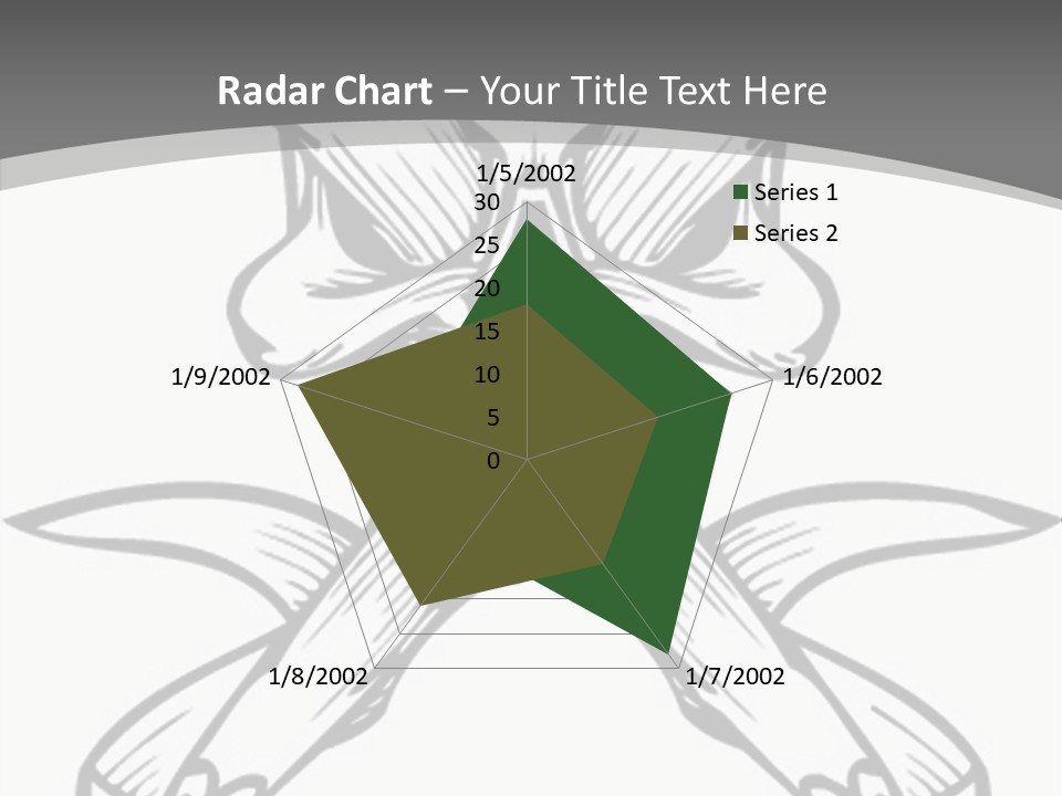 Vector Death Head PowerPoint Template