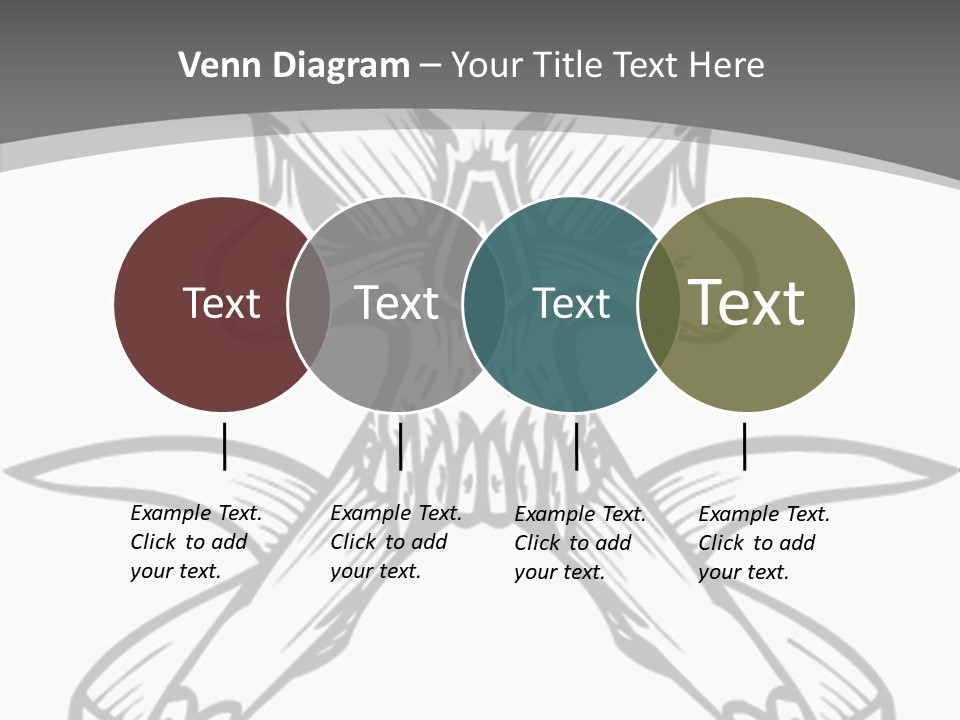 Vector Death Head PowerPoint Template