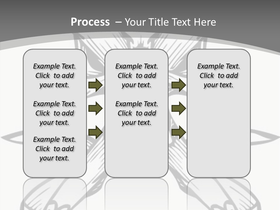 Vector Death Head PowerPoint Template