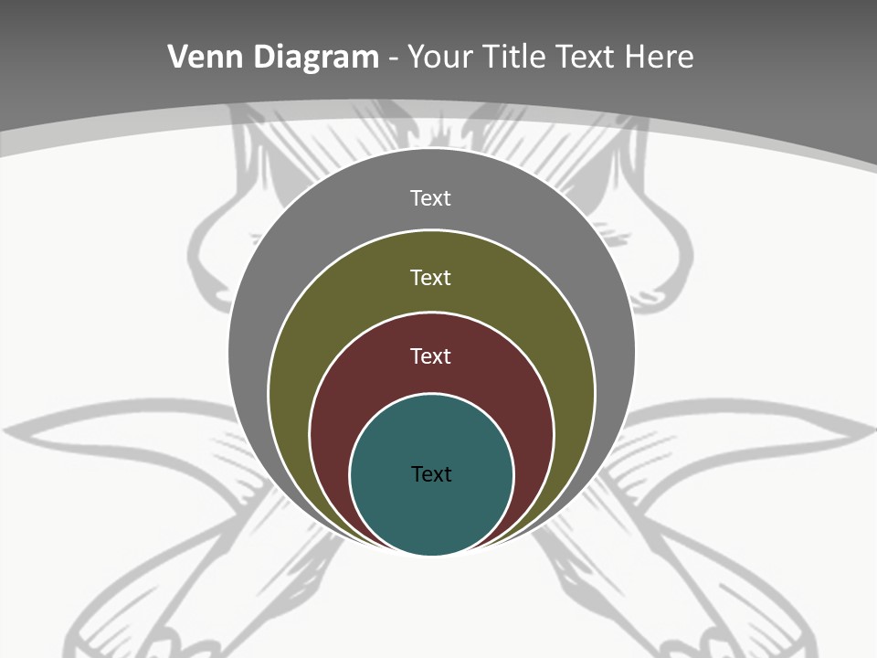 Vector Death Head PowerPoint Template