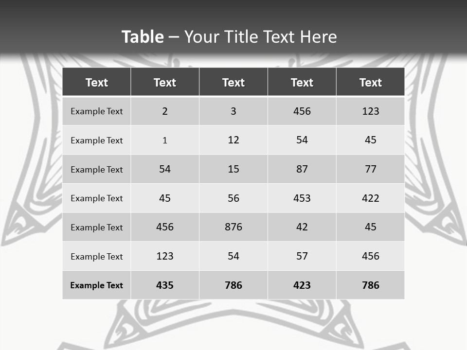 Bones Vector Cross PowerPoint Template