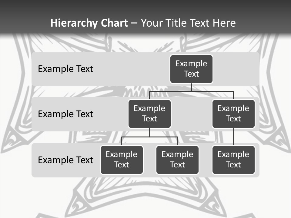 Bones Vector Cross PowerPoint Template