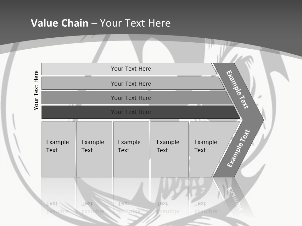 Half Moon Death Corpse PowerPoint Template