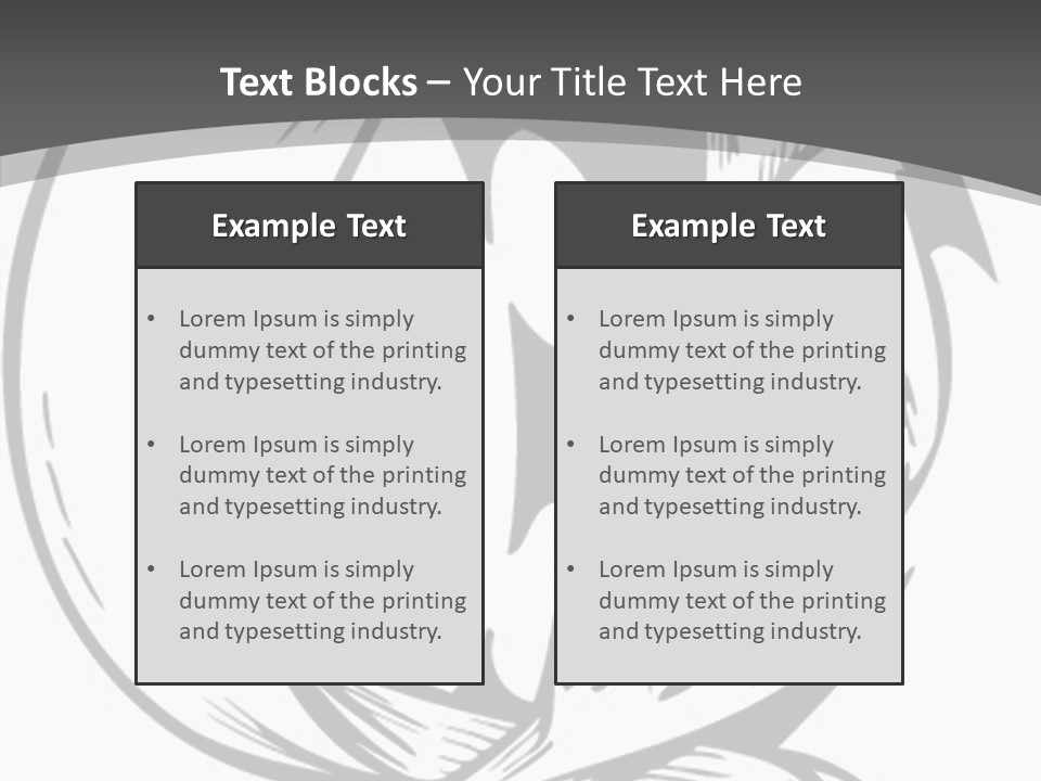 Half Moon Death Corpse PowerPoint Template