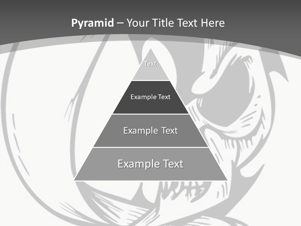 Half Moon Death Corpse PowerPoint Template