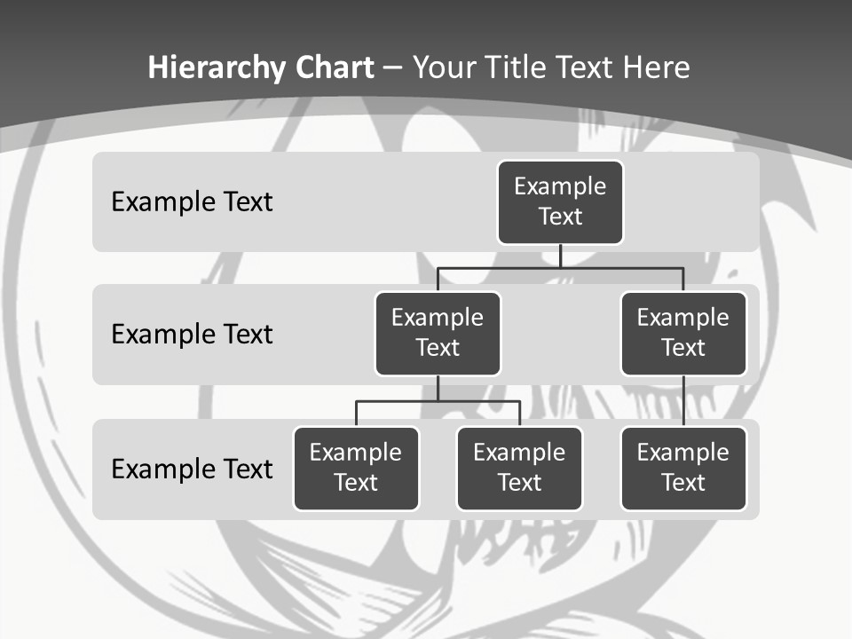 Half Moon Death Corpse PowerPoint Template