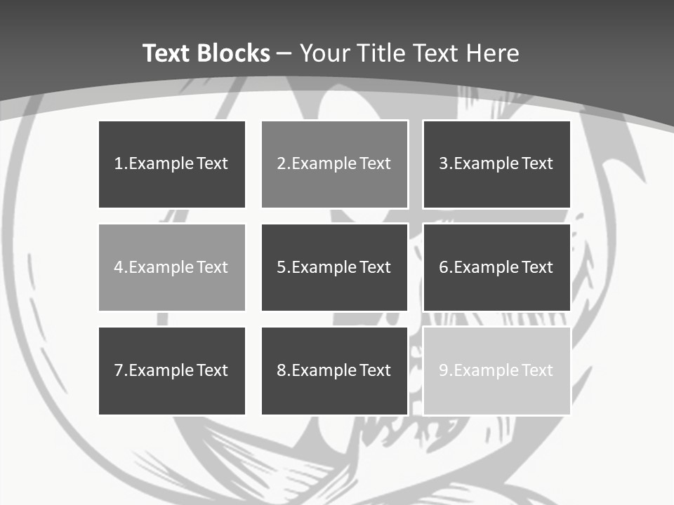 Half Moon Death Corpse PowerPoint Template