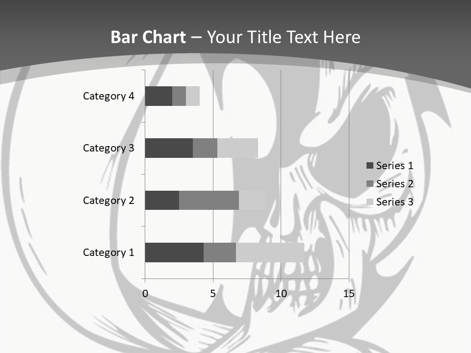 Half Moon Death Corpse PowerPoint Template
