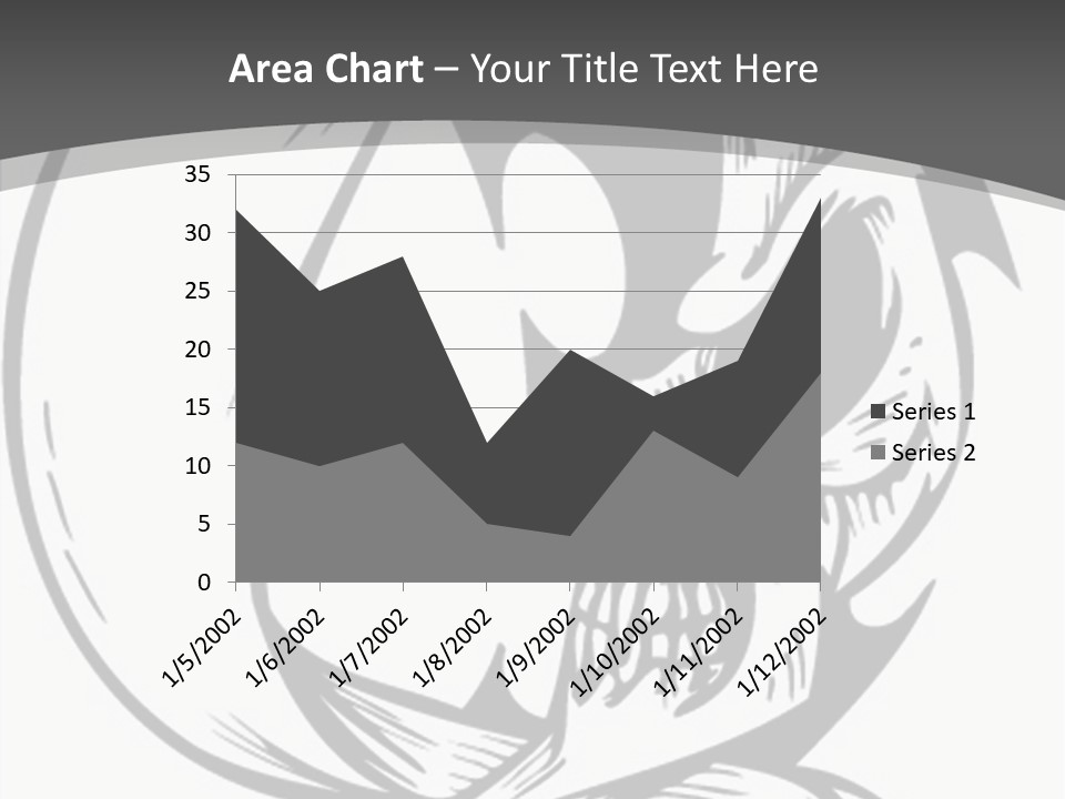 Half Moon Death Corpse PowerPoint Template