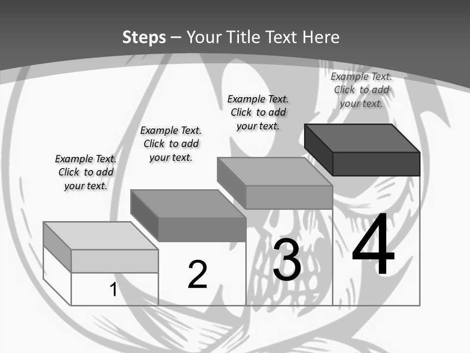 Half Moon Death Corpse PowerPoint Template