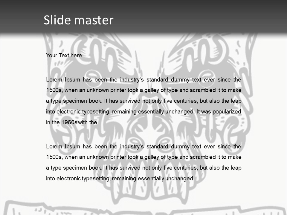 Vinylready Piercing Screenprinting PowerPoint Template