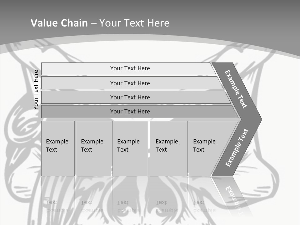 Corpse Illustration Rings PowerPoint Template