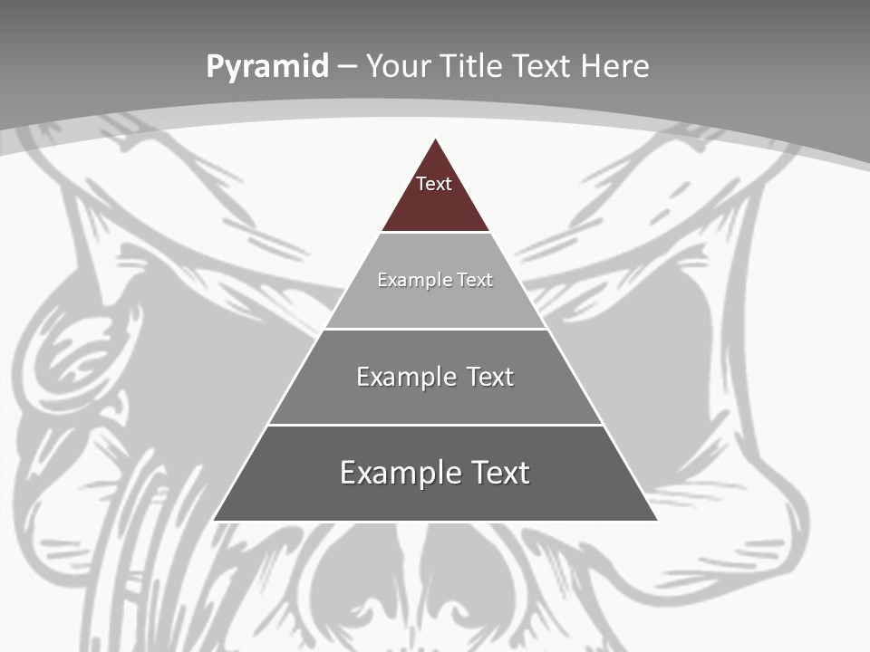 Corpse Illustration Rings PowerPoint Template