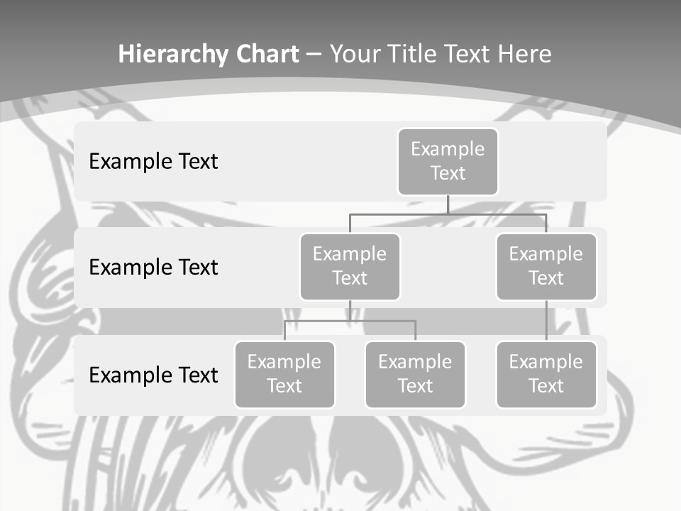 Corpse Illustration Rings PowerPoint Template