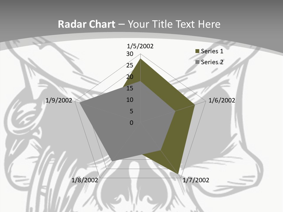 Corpse Illustration Rings PowerPoint Template