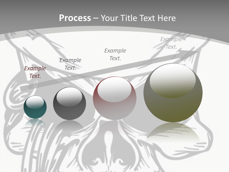 Corpse Illustration Rings PowerPoint Template