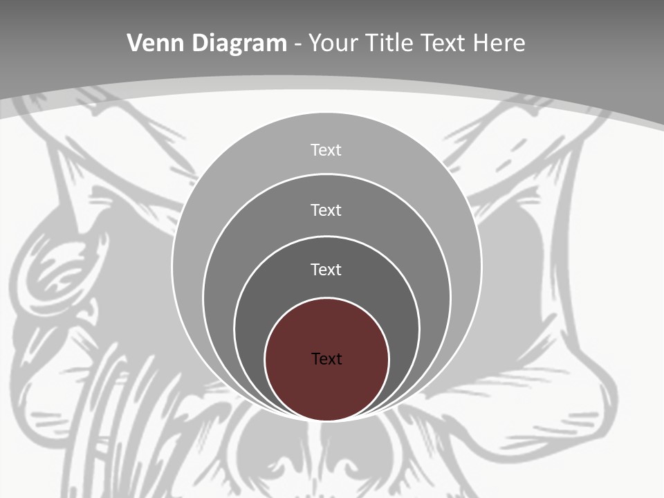 Corpse Illustration Rings PowerPoint Template