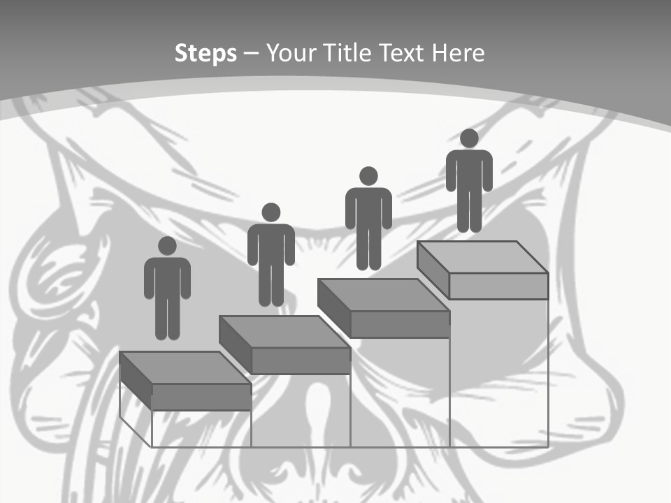 Corpse Illustration Rings PowerPoint Template