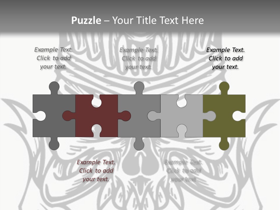 Design Template Bones PowerPoint Template