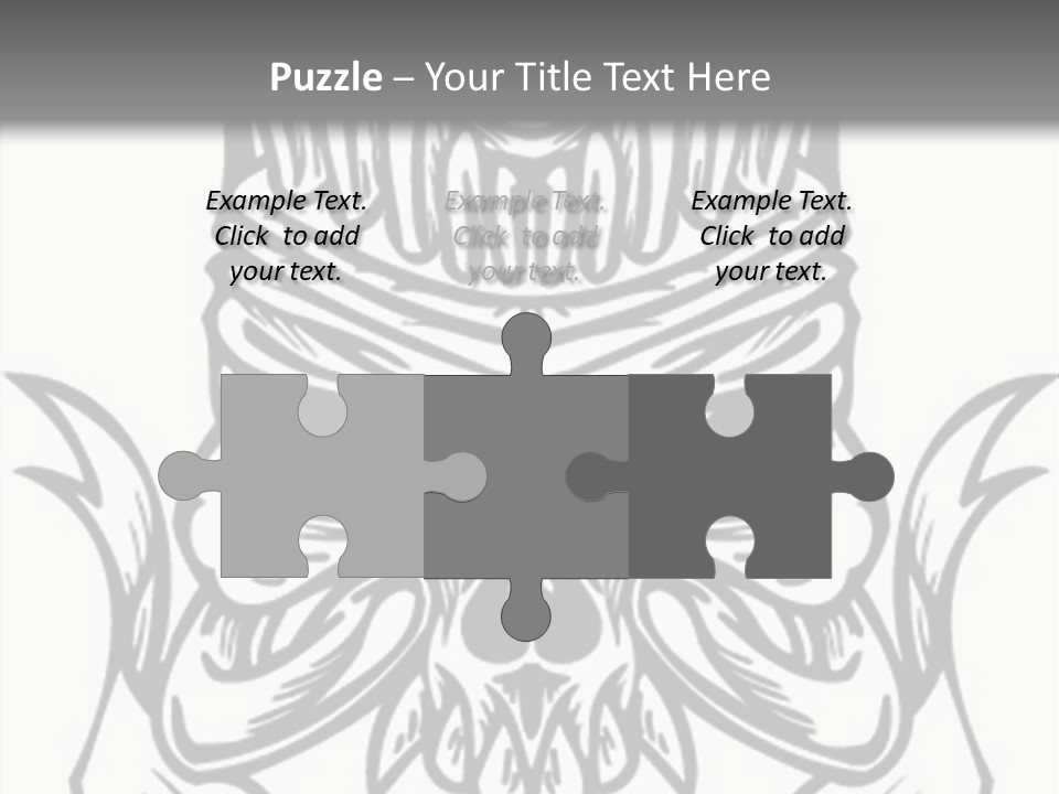 Design Template Bones PowerPoint Template