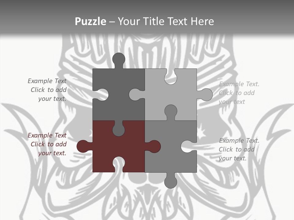 Design Template Bones PowerPoint Template