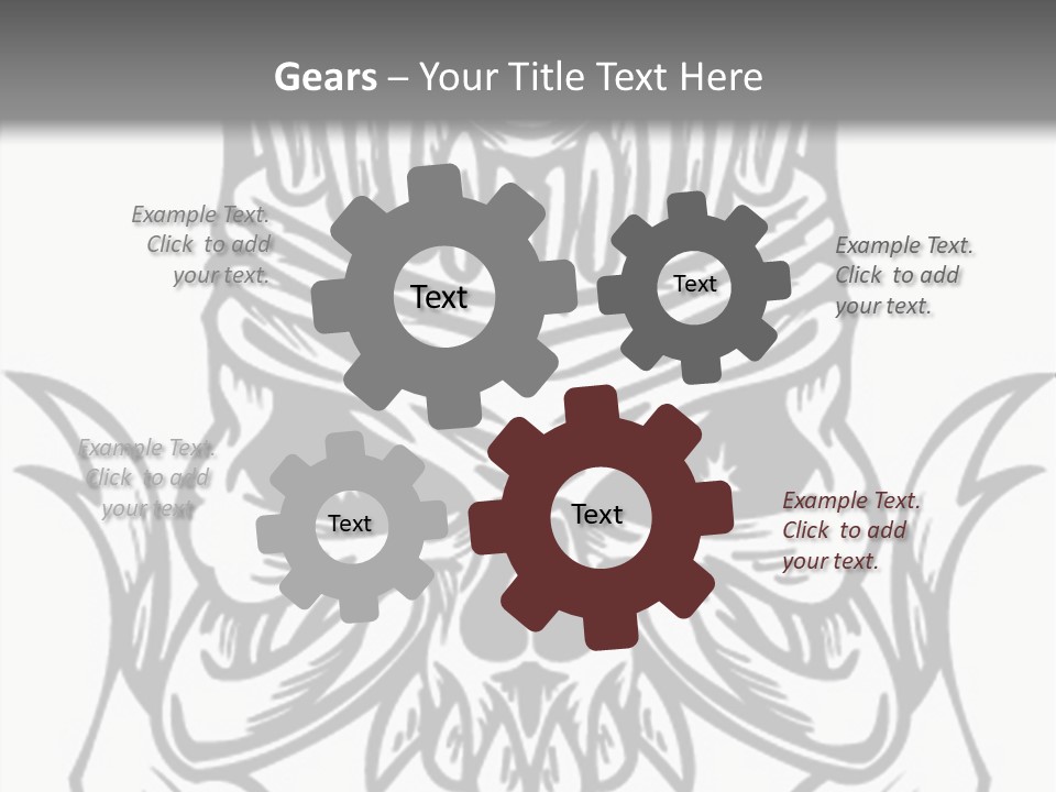 Design Template Bones PowerPoint Template