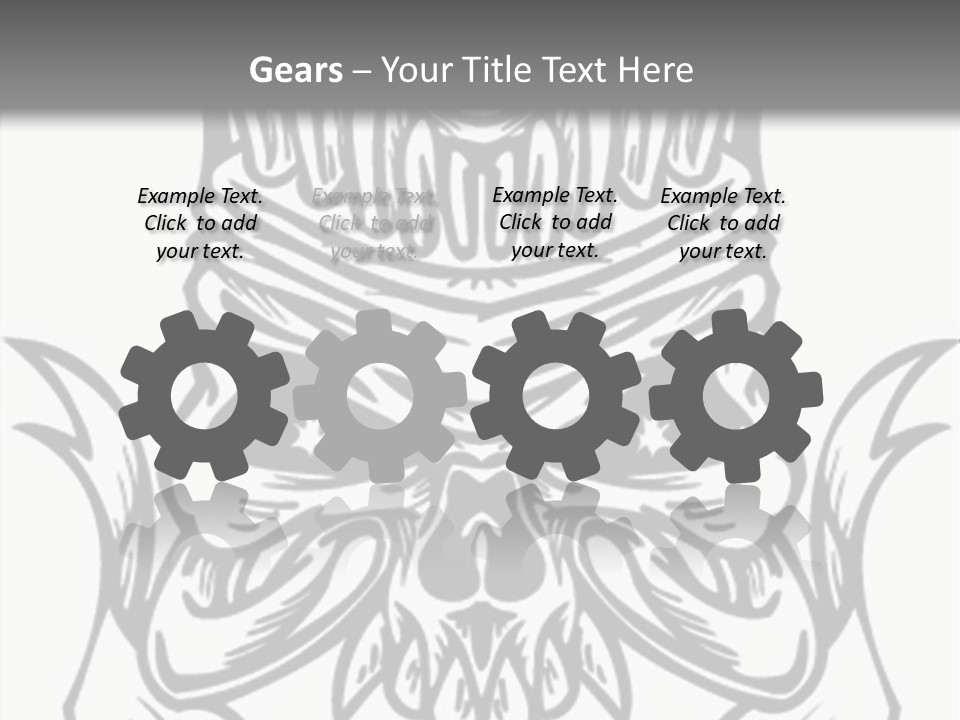 Design Template Bones PowerPoint Template