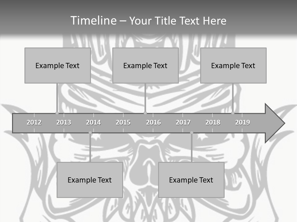 Design Template Bones PowerPoint Template