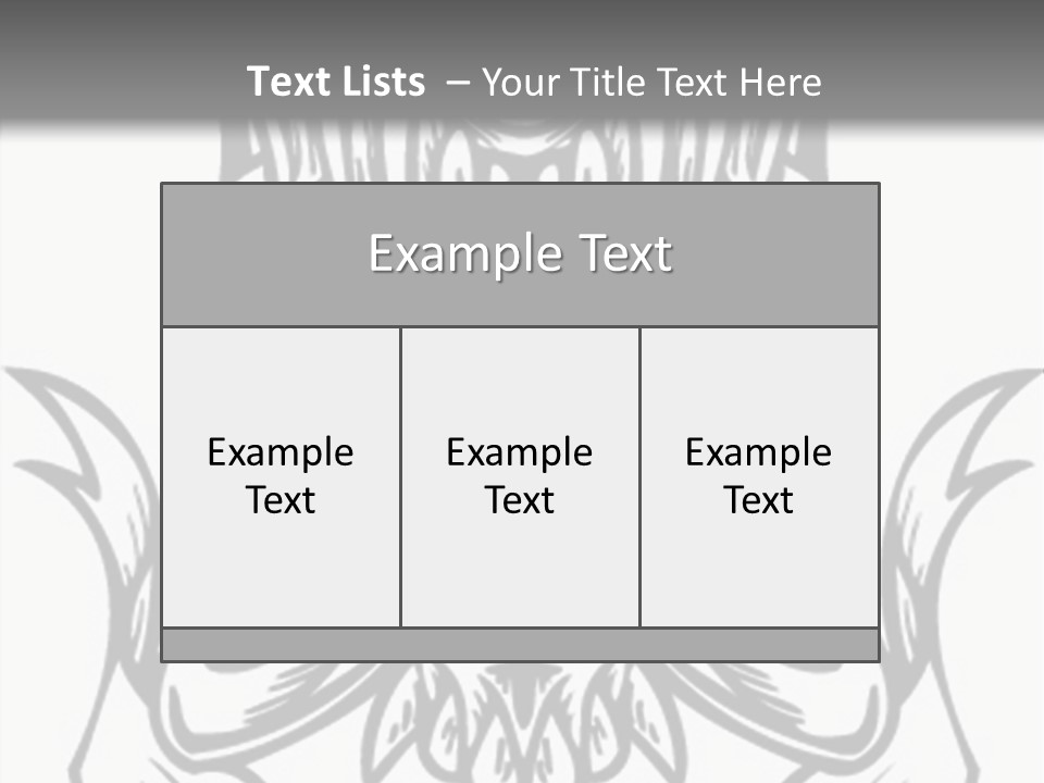 Design Template Bones PowerPoint Template