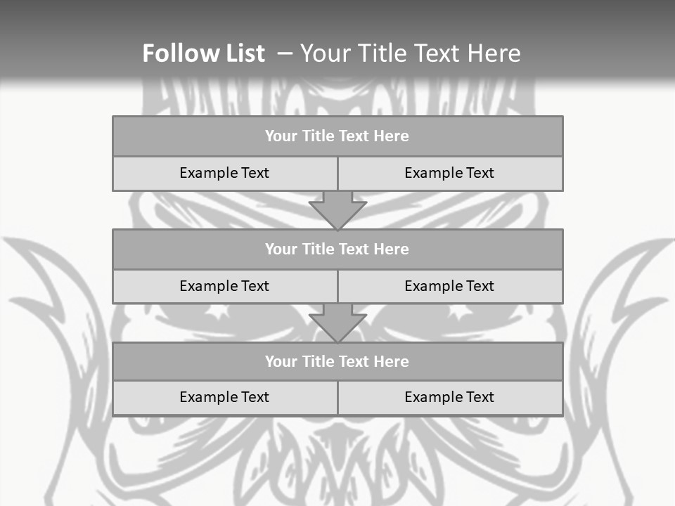 Design Template Bones PowerPoint Template